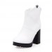 Women's Shoes Chunky Heel Round Toe/Closed Toe Boots