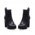 Women's Shoes Chunky Heel Round Toe/Closed Toe Boots