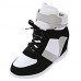 Women's Sneakers Spring / Fall Wedges Canvas Outdoor / Casual Wedge Heel Lace-up Black / Gray Others