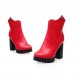 Women's Shoes Chunky Heel Round Toe/Closed Toe Boots