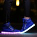 LED Shoes USB Charging Luminous Shoes Women's Casual Shoes Fashion Sneakers Black / Blue / Red / White