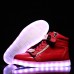 LED Shoes USB Charging Luminous Shoes Women's Casual Shoes Fashion Sneakers Black / Blue / Red / White