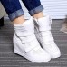 Women's Shoes Dunk High Increased WithinFlat Heel Comfort Fashion Sneakers Outdoor/Casual