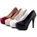 Women's Spring / Summer / Fall Heels Patent Leather Office & Career / Dress / Party & Evening Stiletto Heel Black / Red / White / Beige