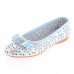 Women's Spring / Summer Comfort / Ballerina Leather Outdoor / Casual Flat Heel Bowknot / Sparkling GlitterBlue / Yellow / Green / Red /