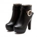 Women's Shoes Chunky Heel Round Toe/Closed Toe Boots