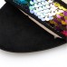 Size:4.5-8.5 Women Fashion Multicolor Sequins Decorative High Heel Sandals