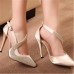 Size:4.5-8.5 Women Fashion Rhinestone Decoration High Heels