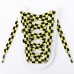 Unisex Fashion Checker Two-Tone Polyester Shoelaces