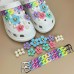 Fashion DIY Hole Shoes Accessories Shoes Flower Shoe Buckle