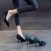 Women Fashion Sexy Solid Color Pointed Pumps